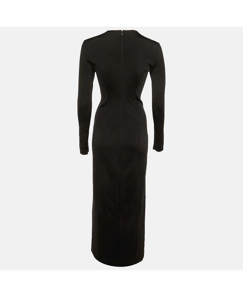 Pre-Owned Givenchy Women's Jersey Cut-Out Embellished Gown