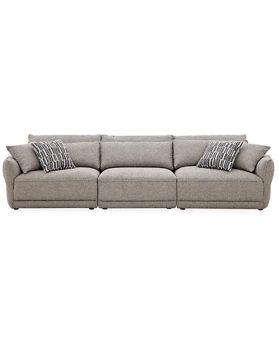 Evandro 3-Piece Sofa Set (Laf Chair, Raf Chair & Armless Chair), Macy's Exclusive