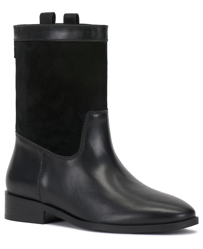 Vince Camuto Women's Bezzley Mid Shaft Riding Boots