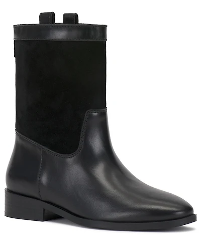 Vince Camuto Women's Bezzley Mid Shaft Riding Boots