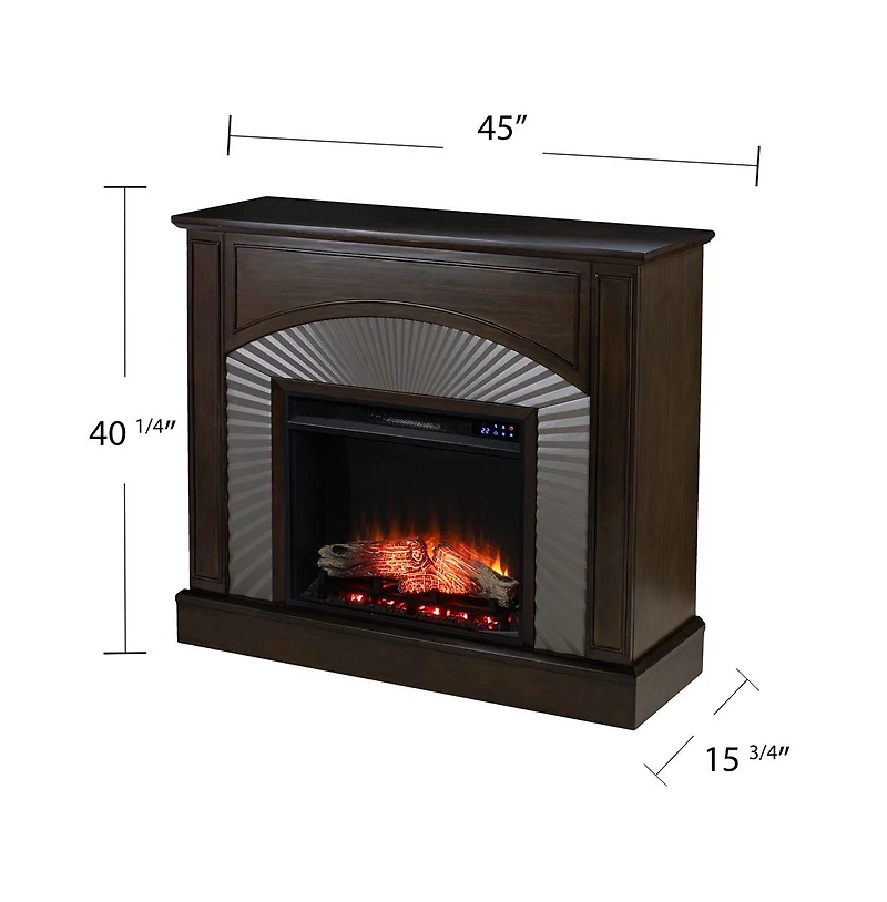 Augusta Home Billingsdon Freestanding Fireplace