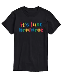 Airwaves Men's Just Brainrot Short-Sleeve Graphic T-Shirt