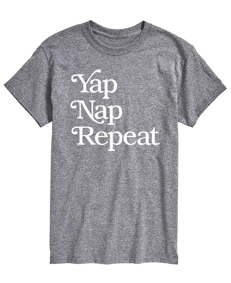 Airwaves Men's Yap Nap Repeat Short-Sleeve Graphic T-Shirt