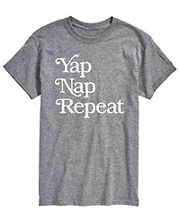 Airwaves Men's Yap Nap Repeat Short-Sleeve Graphic T-Shirt