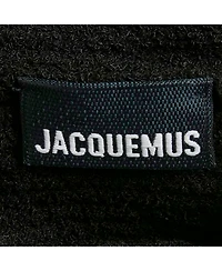 Pre-Owned Jacquemus Women's Rib Knit Twisted Cardigan