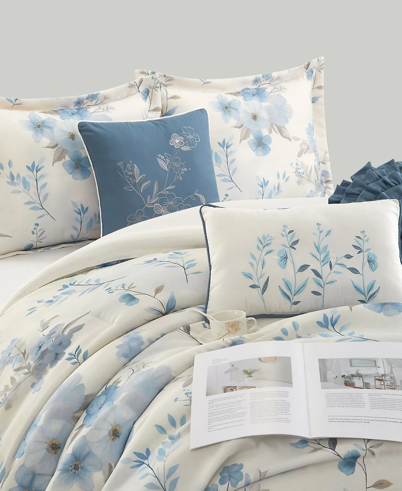 Stratford Park Karly Floral 7-Piece Comforter Set