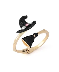 Betsey Johnson Faux-Stone Pretty Spooky Witchy Hat Bangle Bracelet