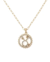 Betsey Johnson Faux-Stone Taurus Celestial Pendant Necklace Charm Zodiac Set
