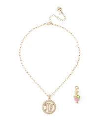 Betsey Johnson Faux-Stone Virgo Celestial Pendant Necklace Charm Zodiac Set