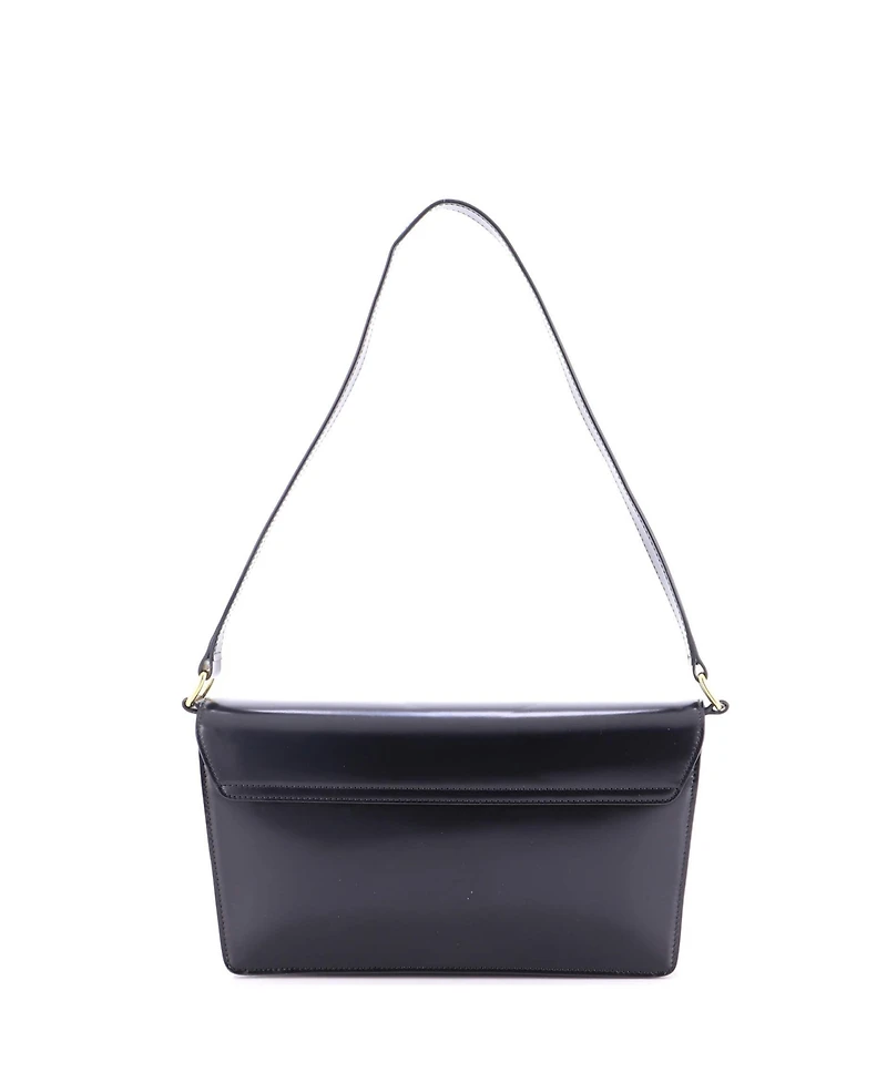 Pre-Owned Celine Trapeze Triomphe Shoulder Bag Smooth Calfskin