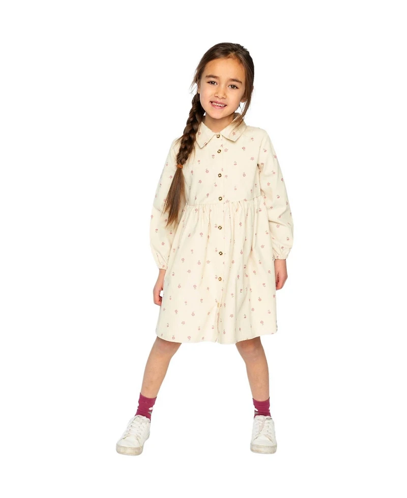 Deux par Little and Big Girl's (6-12) Corduroy Shirt Dress