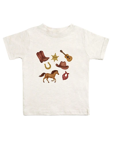 Sweet Wink Boys (5-8) Western Cowboy Short Sleeve T-Shirt