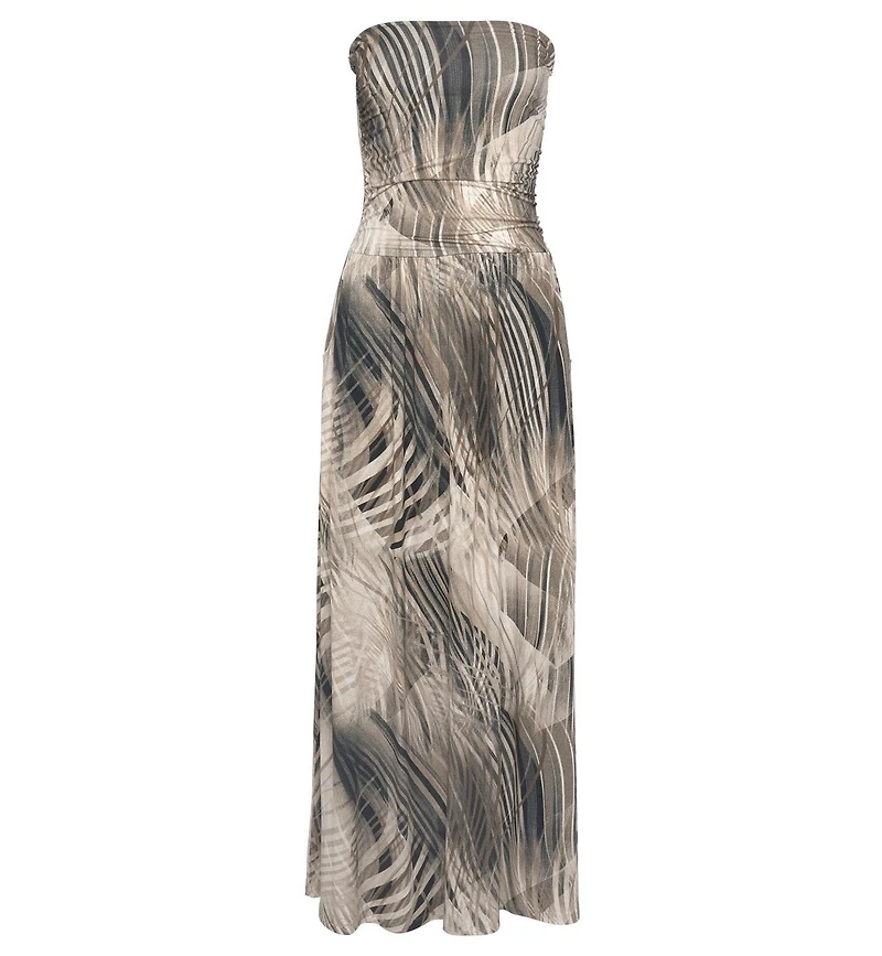 Lascana Women's Bandeau Maxi Dress
