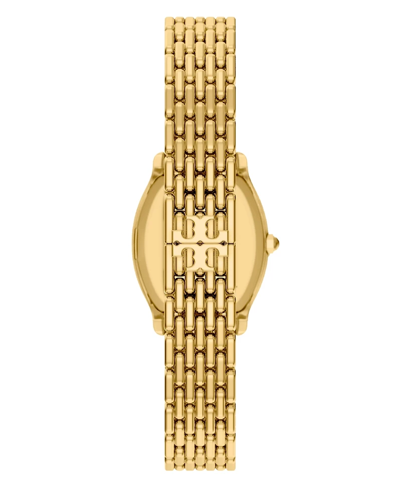 Tory Burch Women's Small Eleanor Curve Gold-Tone Bracelet Watch 24mm
