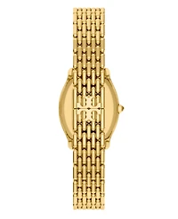 Tory Burch Women's Small Eleanor Curve Gold-Tone Bracelet Watch 24mm