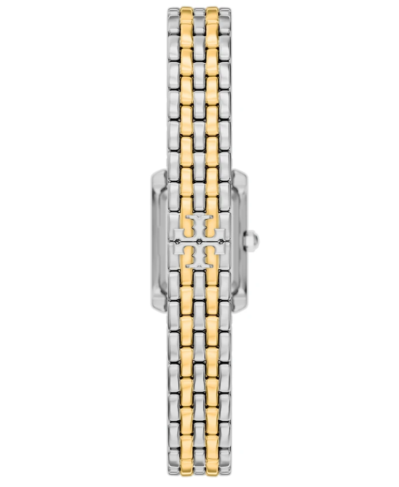 Tory Burch Women's Mini Eleanor Two-Tone Stainless Steel Bracelet Watch 17mm