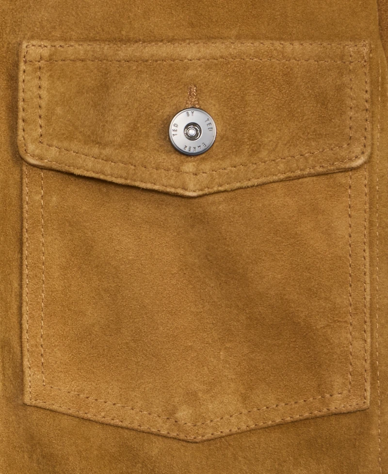 Ted by Baker Men's Suede Trucker Jacket