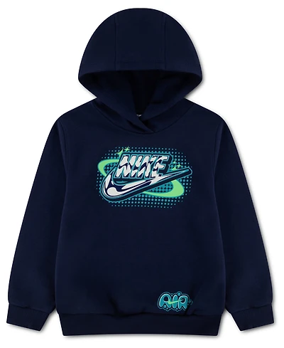 Nike Boys' 4-7 Sportswear Brand Ambassador Long-Sleeve Hoodie Sweatshirt