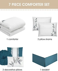 Stratford Park Mona 7-Piece Comforter Set