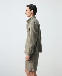 Mango Men's Modal Pockets Jacket