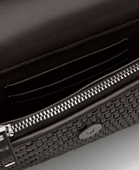Mango Men's Long Handle Braided Bag