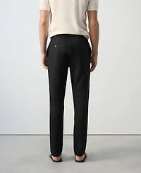 Mango Men's Slim-Fit Linen Pants