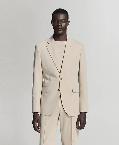 Mango Men's Milan Slim-Fit Suit Blazer