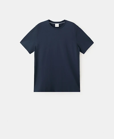 Mango Men's Cotton Slim-Fit T-Shirt