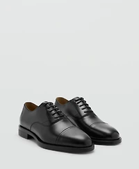 Mango Men's Oxford Style Leather Shoes