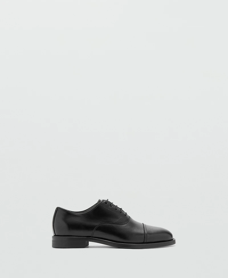 Mango Men's Oxford Style Leather Shoes