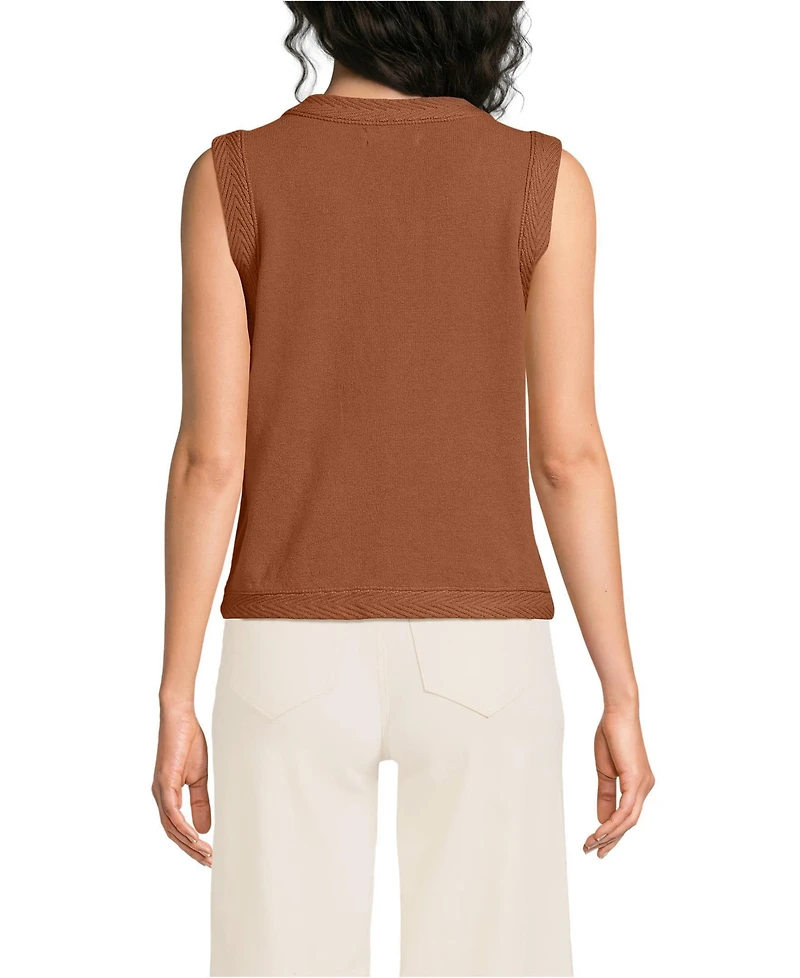 Lands' End Women's Milano Sweater Vest