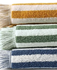 Lands' End Cotton Yarn-dyed Stripe Hand Towel
