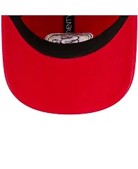 New Era Women's Scarlet San Francisco 49ers 80th Anniversary Side Patch 9TWENTY Adjustable Hat