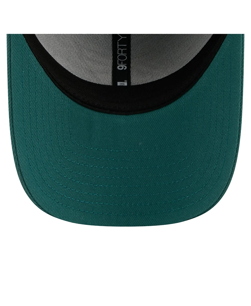 New Era Men's Midnight Green Philadelphia Eagles Core Team 9FORTY Adjustable Hat