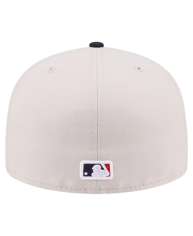 New Era Men's Khaki St. Louis Cardinals City Icon 59FIFTY Fitted Hat