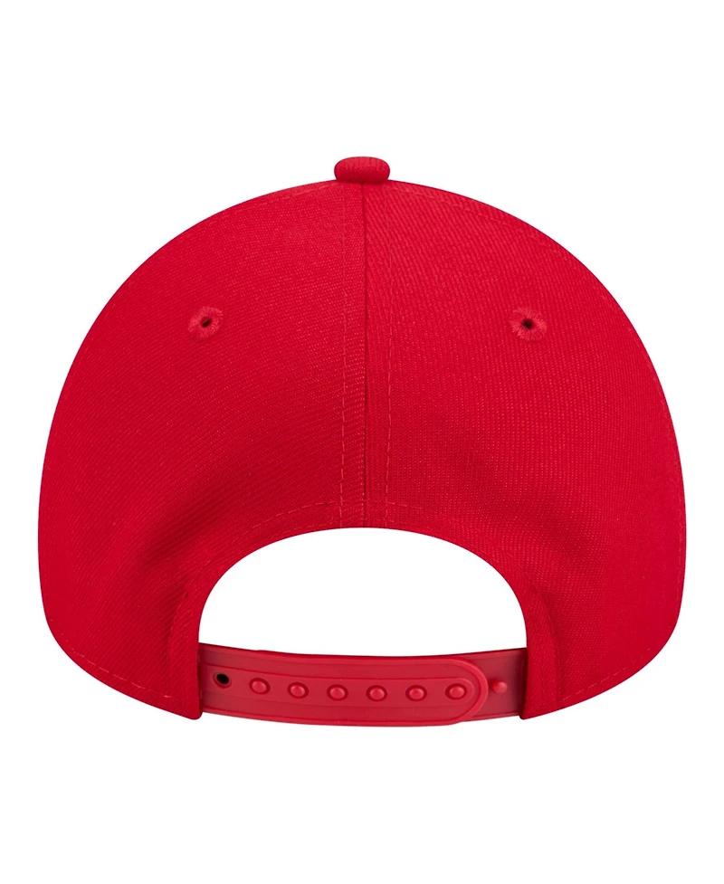 New Era Big Boys and Girls Scarlet Nebraska Huskers 9FORTY A-Frame Adjustable Hat