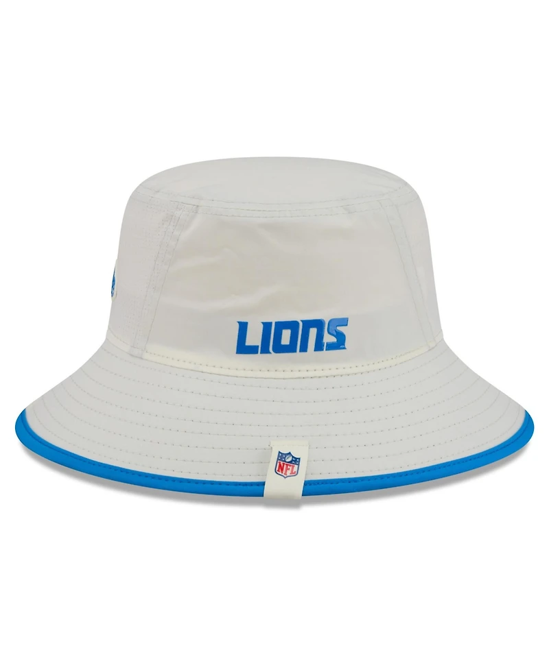 New Era Men's Cream Detroit Lions 2026 Nfl Training Camp Sport Bucket Hat