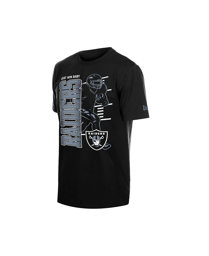 New Era Men's Black Las Vegas Raiders Training Camp T-Shirt