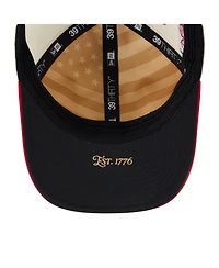 New Era Men's Cream/Red Minnesota Twins Usa 250 Fourth of July 39THIRTY M-Crown Flex Hat