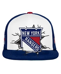 Mitchell & Ness Big Boys and Girls Navy New York Rangers Mascot Snapback Hat