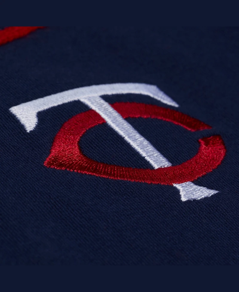 Mitchell & Ness Men's Navy Minnesota Twins Wild Pitch Ringer T-Shirt