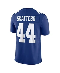 Nike Men's Cam Skattebo Royal New York Giants Vapor F.u.s.e. Stitched Limited Jersey