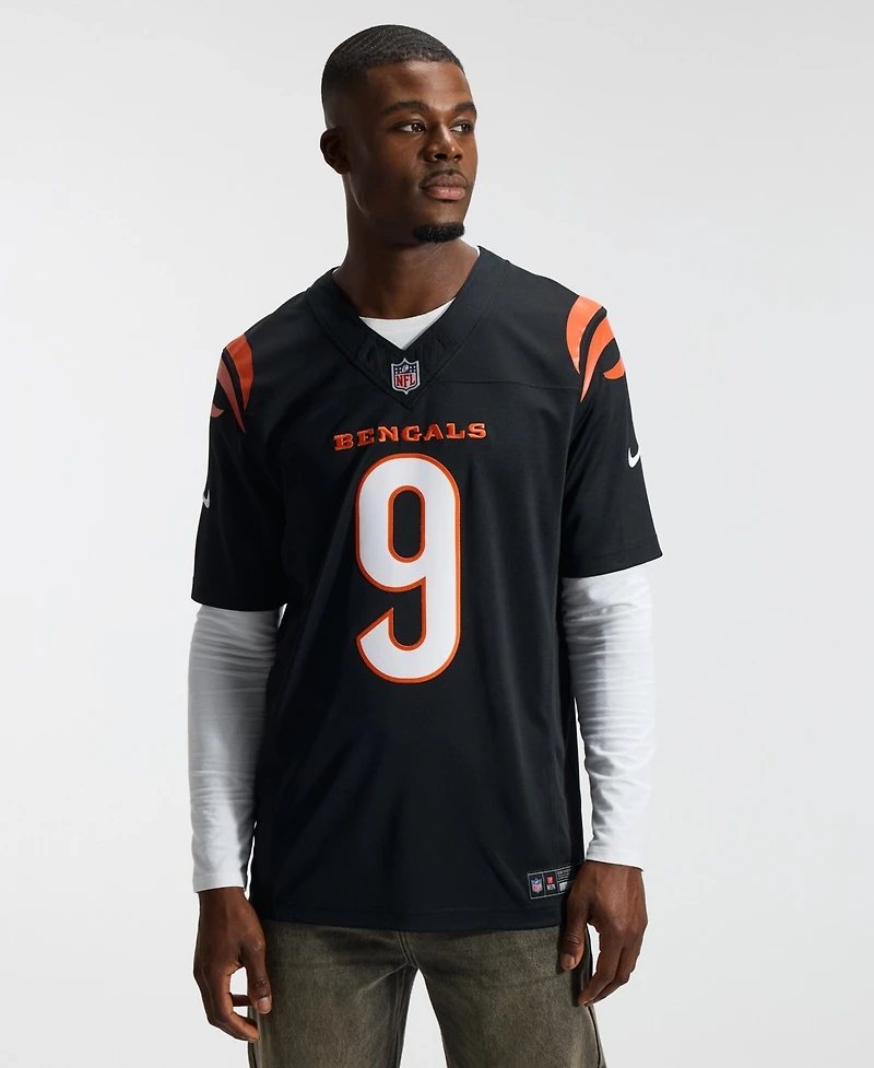 Nike Men's Joe Burrow Black Cincinnati Bengals Vapor F.u.s.e. Stitched Limited Jersey
