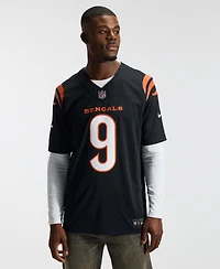 Nike Men's Joe Burrow Black Cincinnati Bengals Vapor F.u.s.e. Stitched Limited Jersey