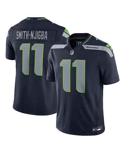 Nike Men's Jaxon Smith-Njigba College Navy Seattle Seahawks Vapor F.u.s.e. Stitched Limited Jersey