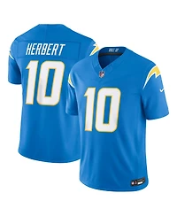 Nike Men's Justin Herbert Powder Blue Los Angeles Chargers Vapor F.u.s.e. Stitched Limited Jersey