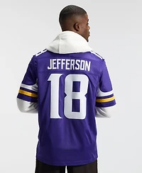Nike Men's Justin Jefferson Purple Minnesota Vikings Vapor F.u.s.e. Stitched Limited Jersey