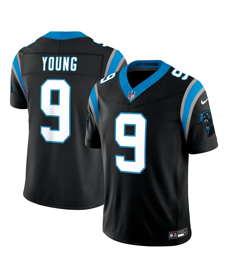 Nike Men's Bryce Young Black Carolina Panthers Vapor F.u.s.e. Stitched Limited Jersey