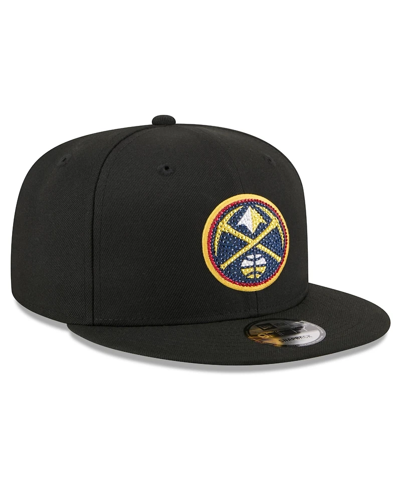 New Era Men's Black Portland Trail Blazers 2026 Nba Draft Crystal 9FIFTY Snapback Hat
