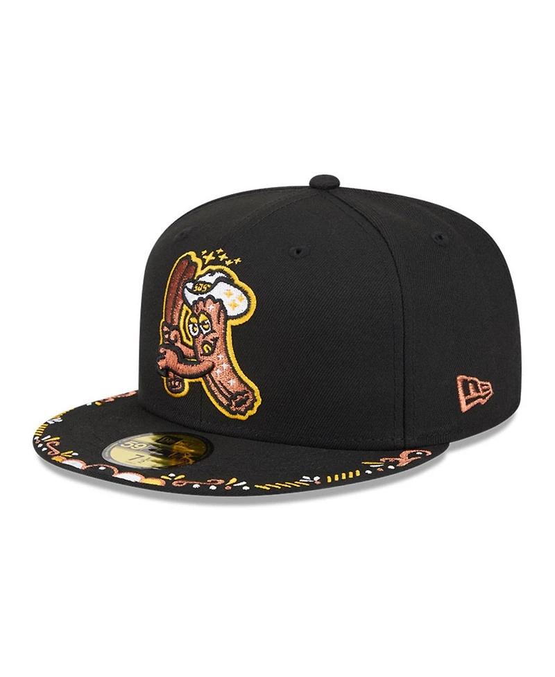 New Era Men's Black San Jose Giants 2026 Copa De La Diversion 59FIFTY Fitted Hat